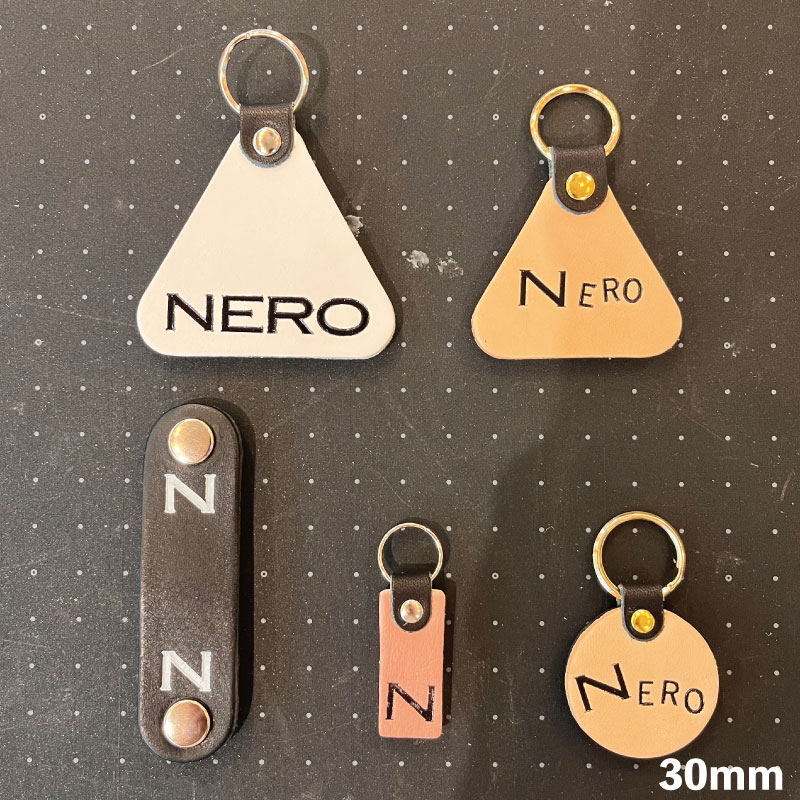 WanTag【ラウンド21mm-50mm】ペット用犬 迷子札