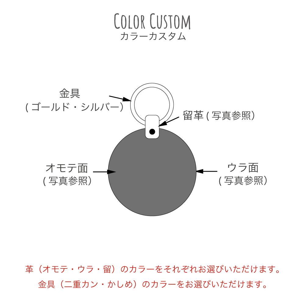 WanTag【ラウンド21mm-50mm】ペット用犬 迷子札