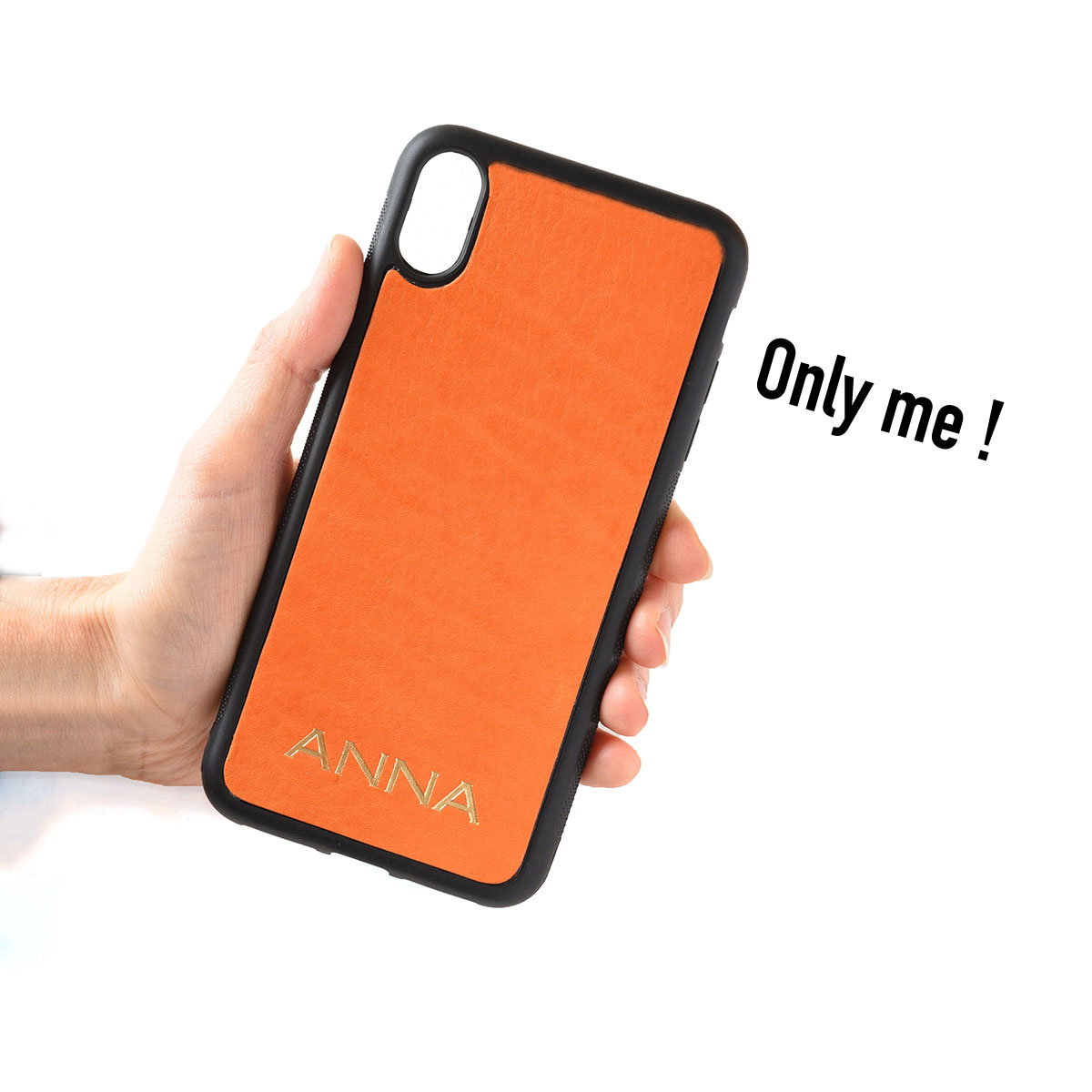 iPhoneOpenCase:   Design B:名入れ刻印