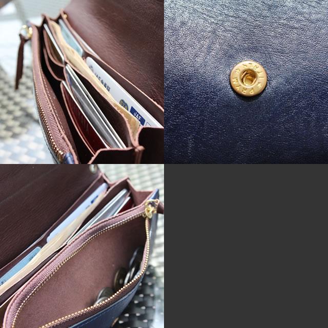 Lungo ウォレット・二つ折り長財布
