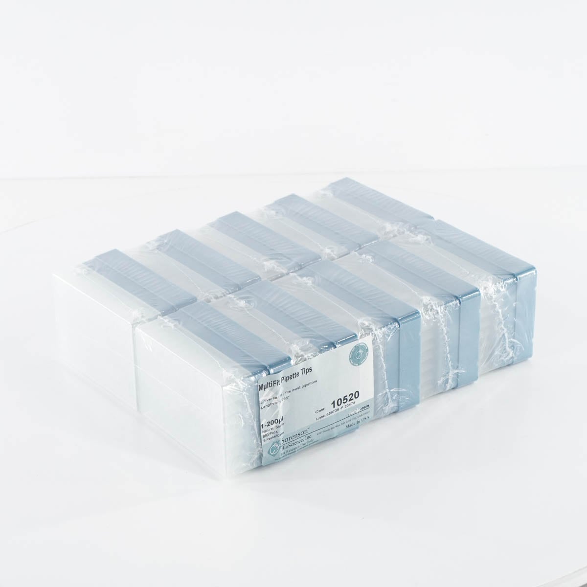 [DW]USED 8���ݾ� 12������ ̤������ BioScience 10520 Sorenson 1-200��l MultiFit Pipette Tips �ԥڥåȥޥ��ѥ��å� P2...[05263-0014]