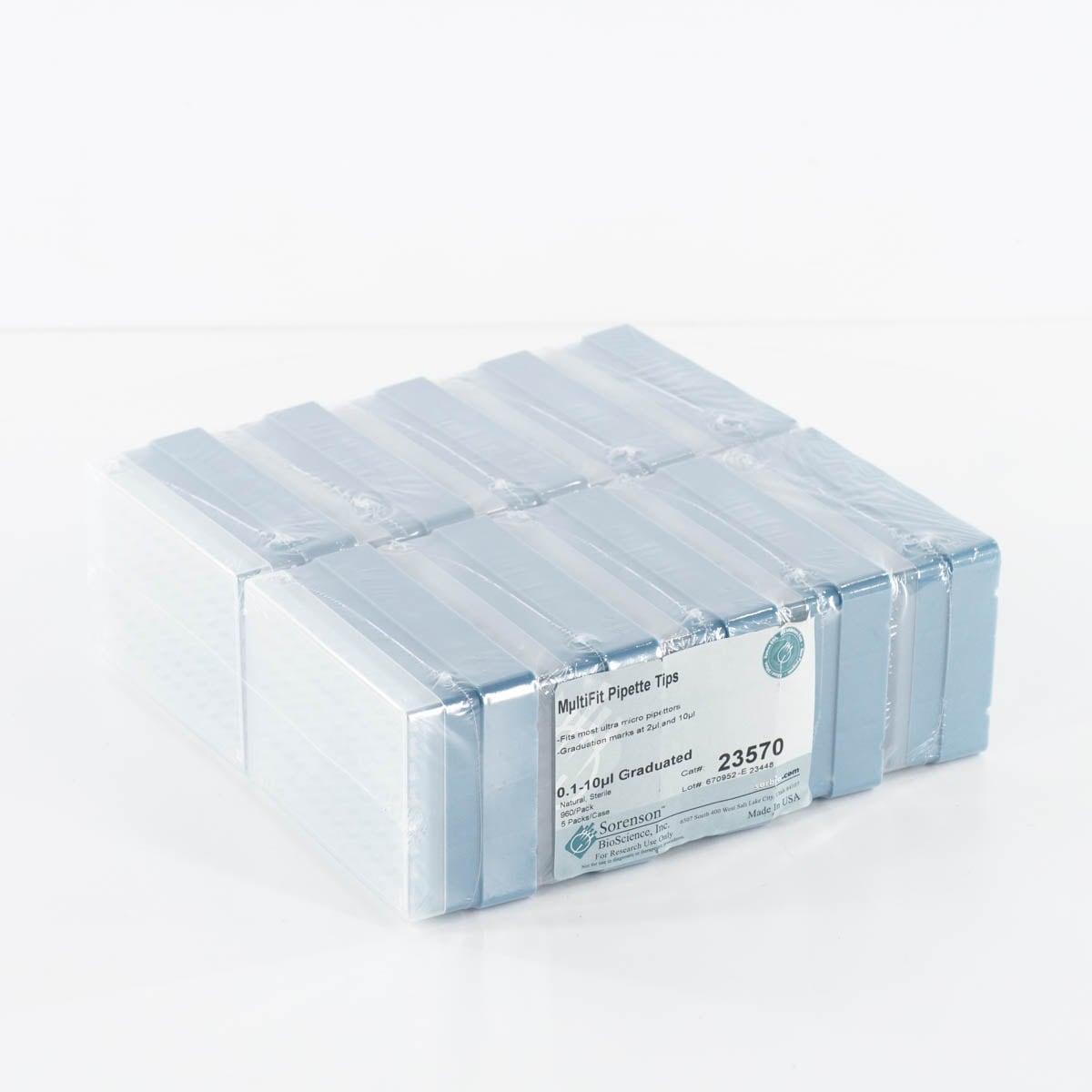 [DW]USED 8���ݾ� 9������ ̤������ BioScience 23570 Sorenson 0.1-10��l Graduated MultiFit Pipette Tips �ԥڥåȥޥ�...[05263-0013]