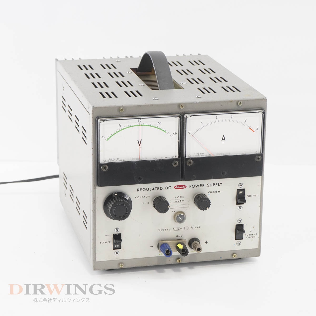 テマリ JB] USED 保証なし METRONIX 525B REGULATED DC POWER SUPPLY