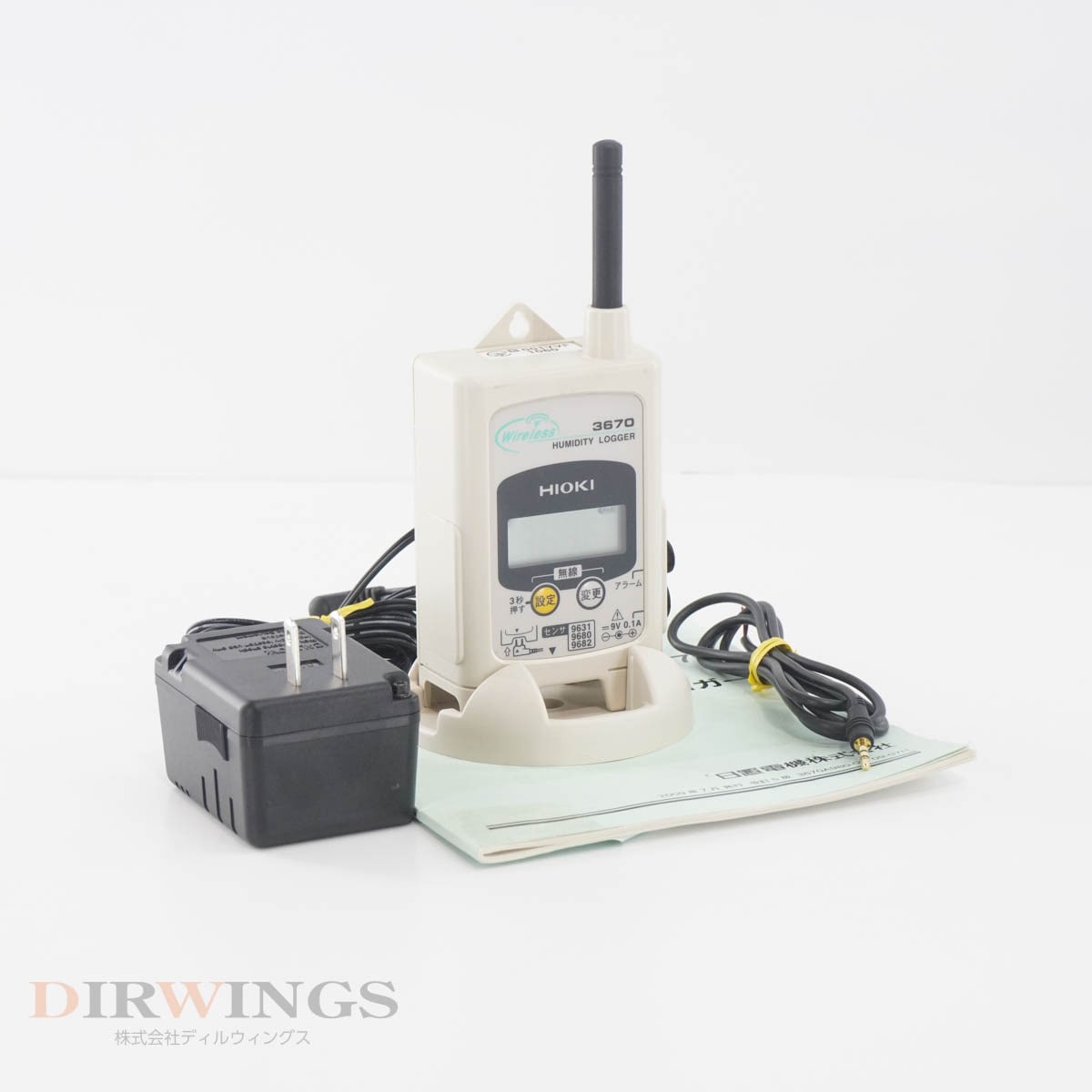 [DW]USED 8���ݾ� 12/2022CAL HIOKI 3670 HUMIDITY LOGGER �����٥����� AC�����ץ��� �谷������ [05977-0554]