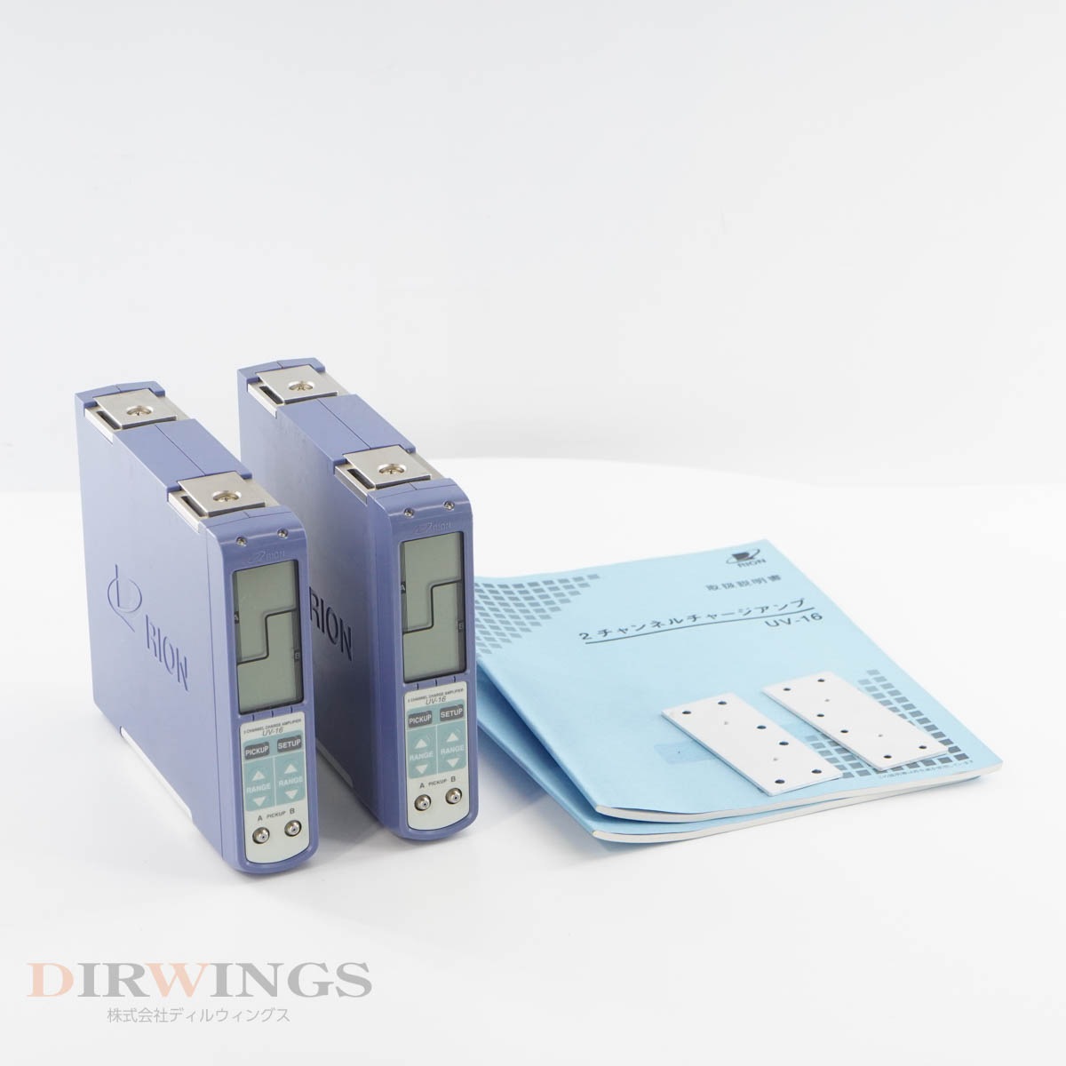 [DW]USED 8���ݾ� 3���å����� 2�楻�å� ����2024ǯ8��ޤ�ͭ�� RION UV-16 2CHANNEL CHARGE AMPLIFIER 2ch ���㡼������...[05769-0059]