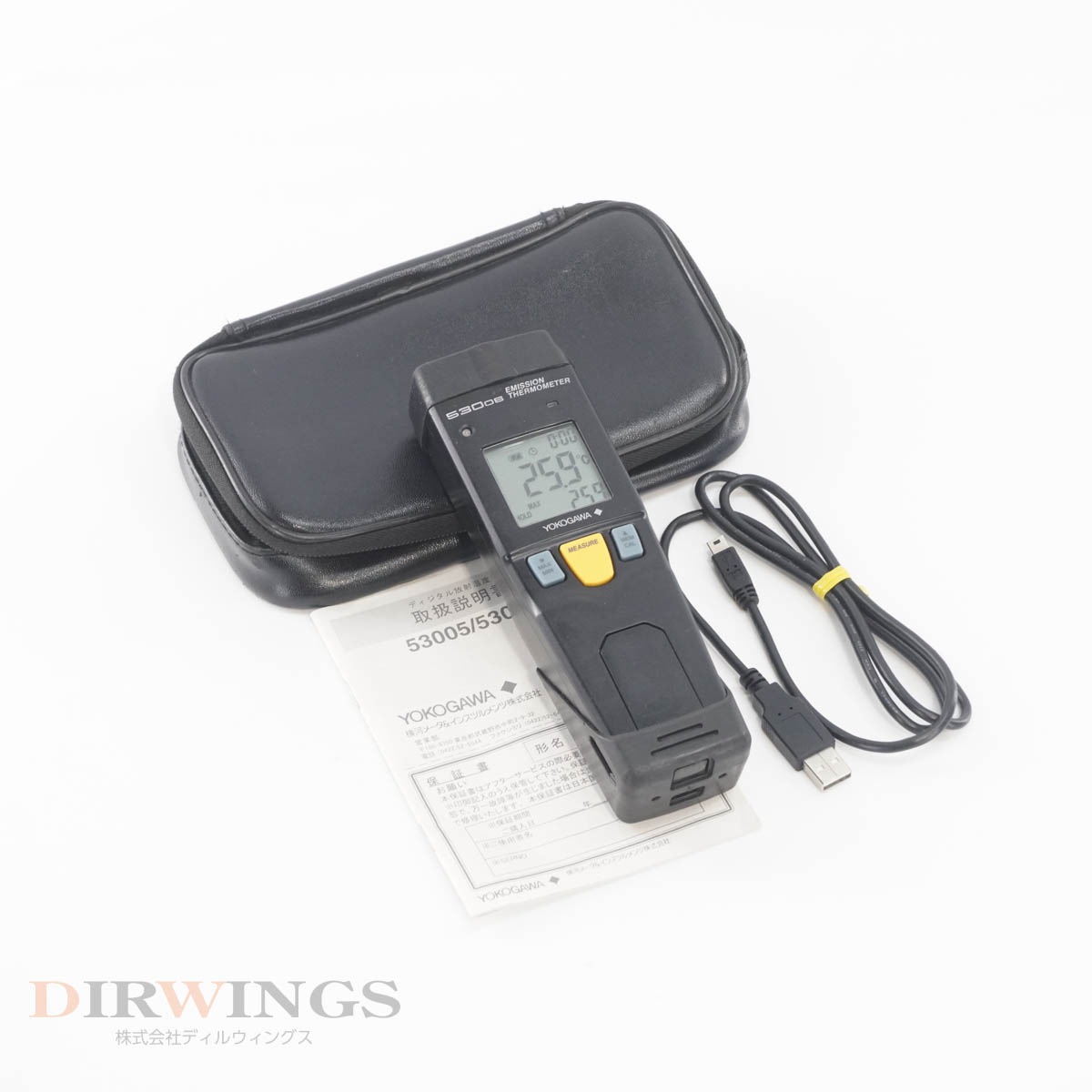 [JB]USED �ݾڤʤ� YOKOGAWA 53006 53006-J EMISSION THERMOMETER �ǥ��������Ͳ��ٷ� ������᡼���� �谷������ [06051-0160]