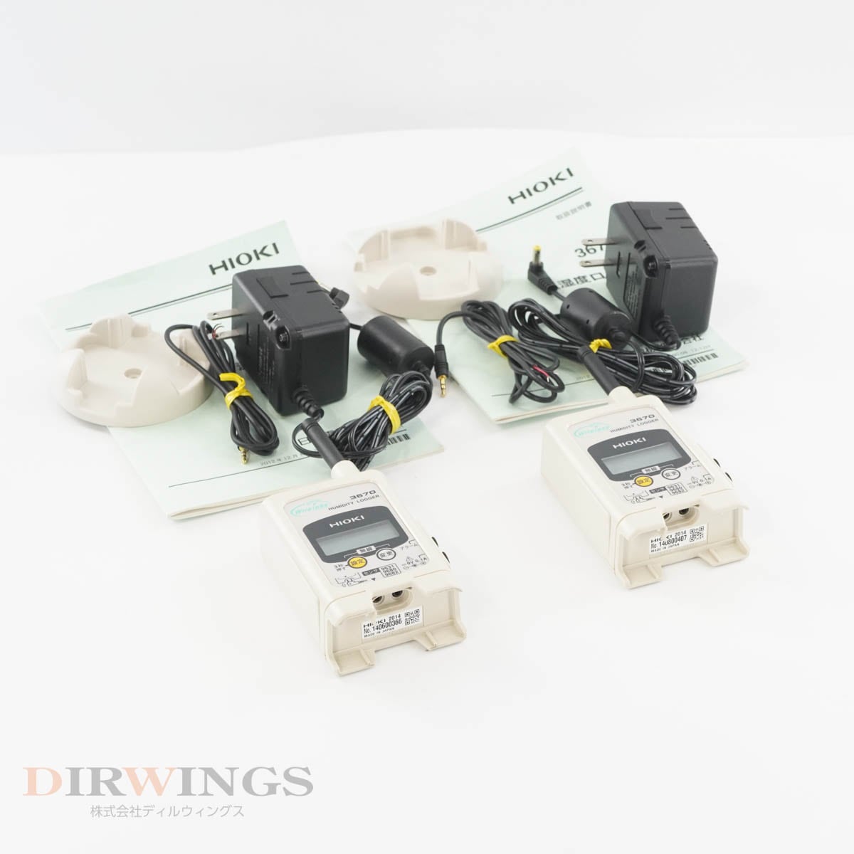 [DW]USED 8���ݾ� 5���å����� 2�楻�å� 12/2021~09/2022CAL HIOKI 3670 HUMIDITY LOGGER �����٥����� �磻��쥹������ ...[06195-0220]