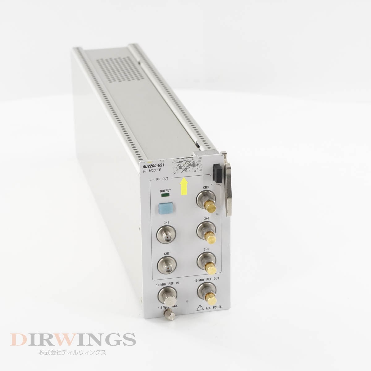 [DW]USED 8���ݾ� 10������ YOKOGAWA AQ2200-651 735163 SG MODULE SG�⥸�塼�� AQ2200���꡼�� [06018-0052]