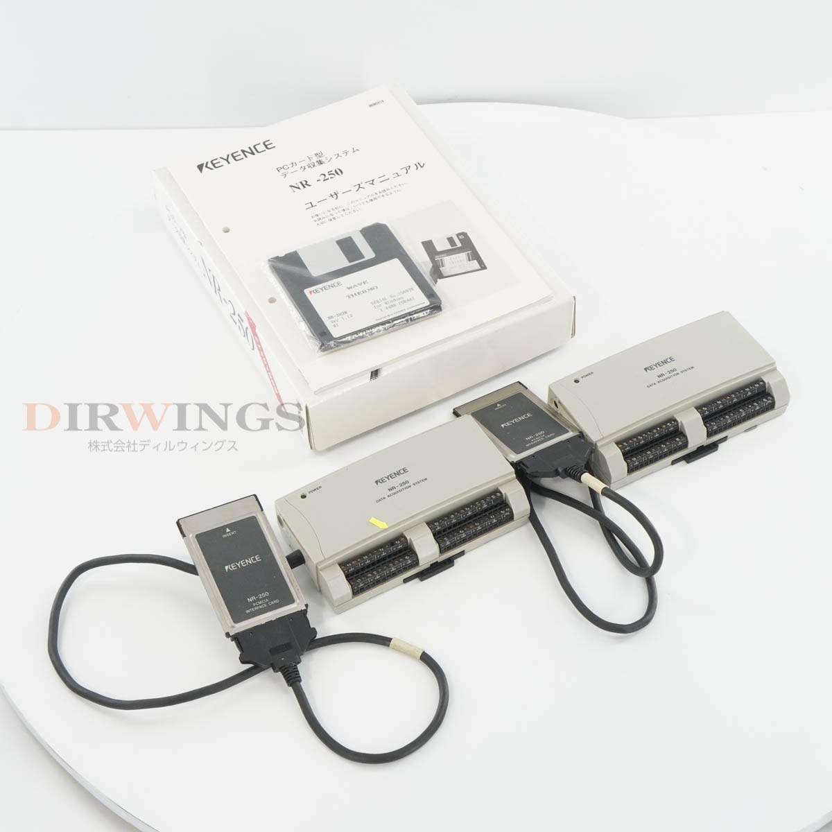 MR-Kyenc02 KEYENCE製PCカード NR-350 KEYENCE NR-350 PCカード型 高速