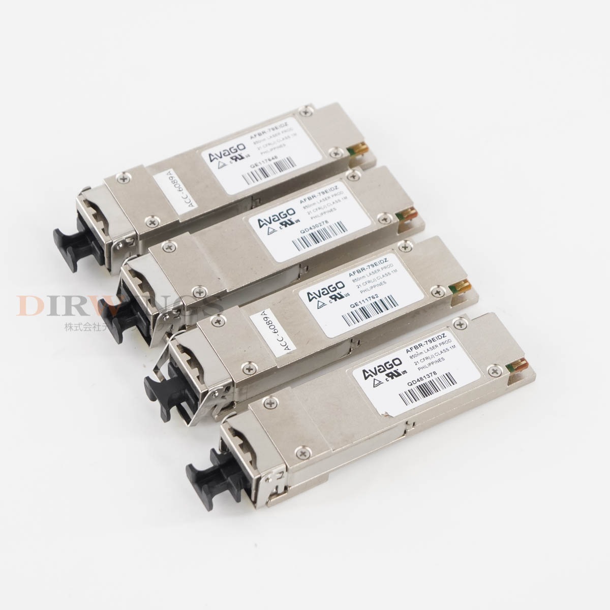 [DW]USED 8���ݾ� 4�ĥ��å� SPIRENT ACC6089A 10GBE(4*10GBE-SR QSFP+)Transceiver TestCenter �ȥ�󥷡��С� AFBR-79EID...[06353-0332]