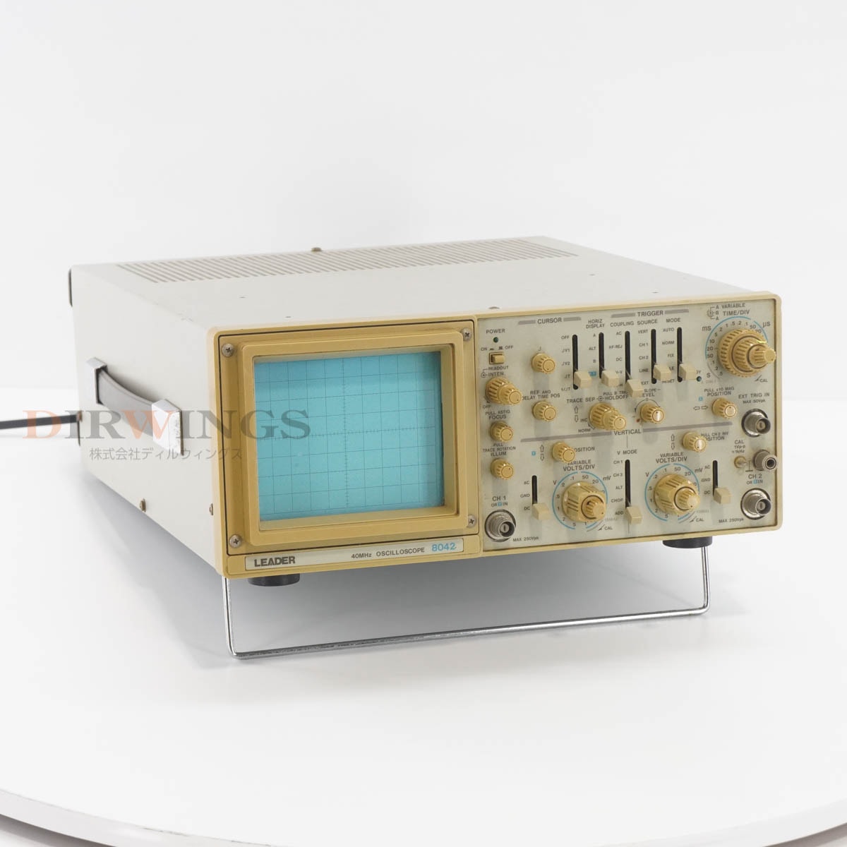 [DW]USED 8���ݾ� LEADER 8042 OSCILLOSCOPE �������������� 40MHz [06448-0008]