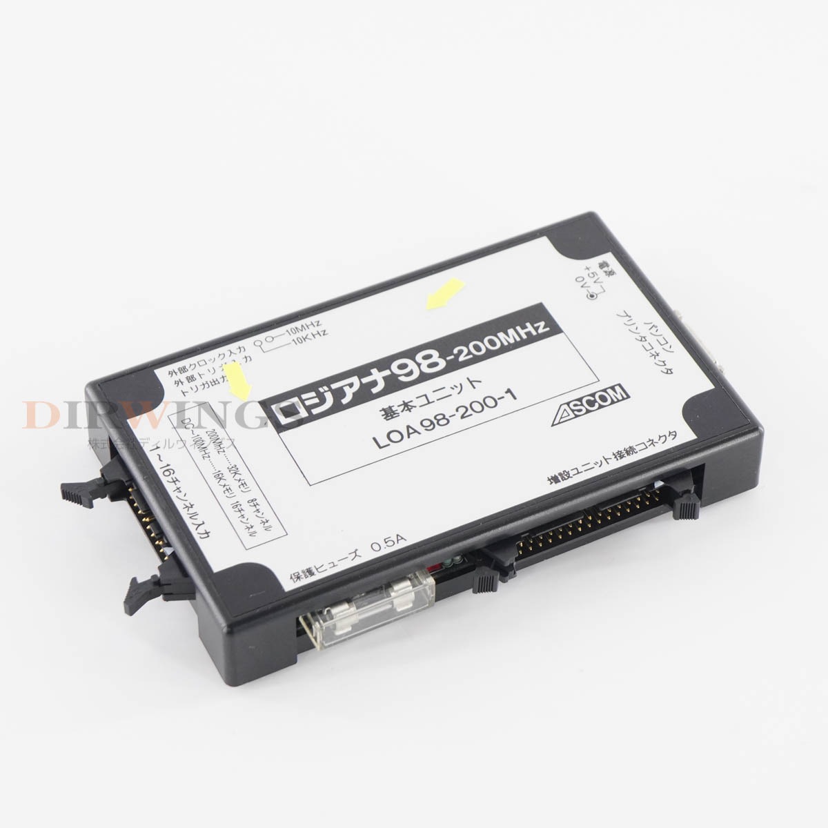 [DW]USED 8���ݾ� ASCOM LOA98-200-1 ��������98 Logic Analyzer �����å����ʥ饤���� 200MHz [06462-0004]