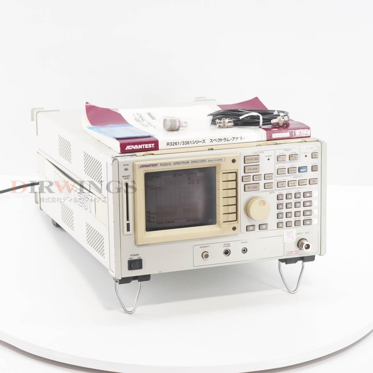 ADVANTEST R3261C スペクトラムアナライザー ジャンク品 - メルカリ