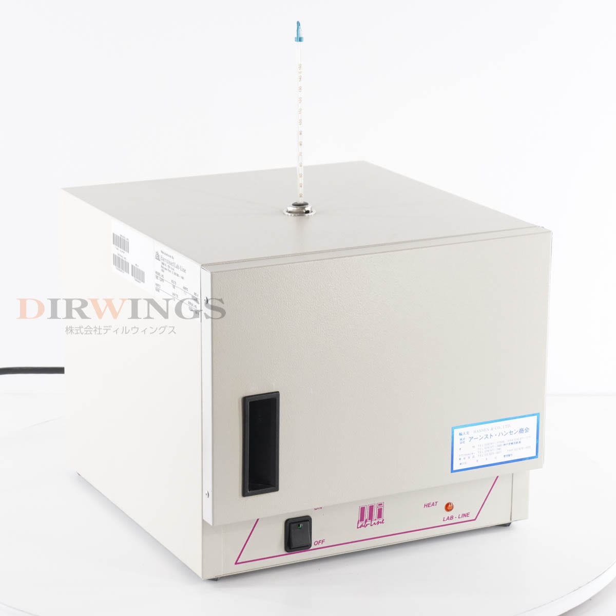 [DW]USED 8���ݾ� LAB-LINE 100-5JPN Incubator ��奤�󥭥�١����� [06568-0008]
