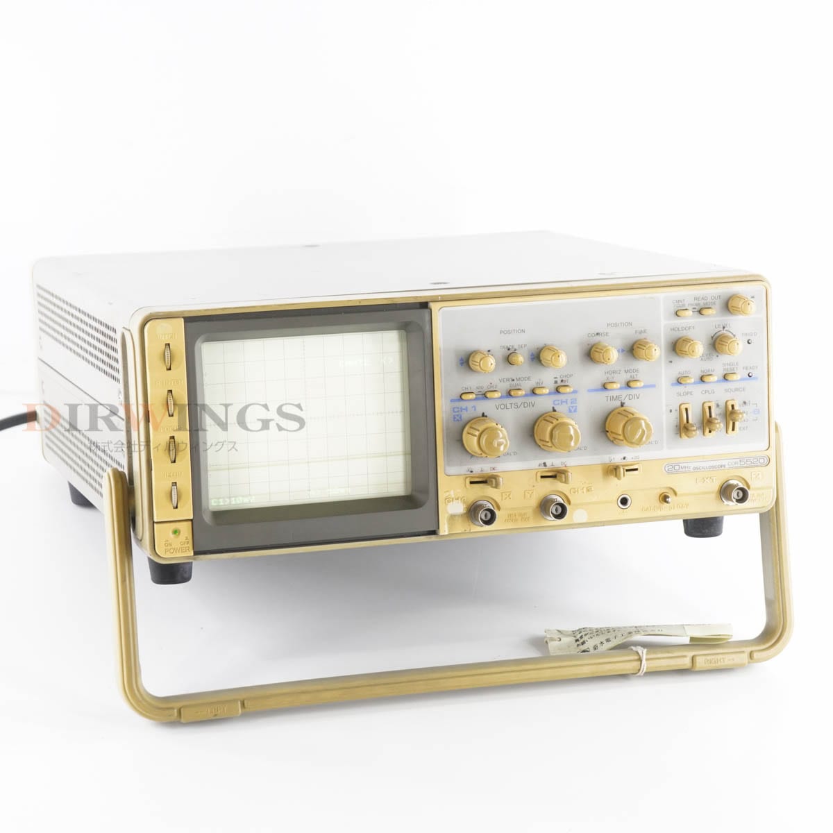 [JB]USED �ݾڤʤ� KIKUSUI COR5520 OSCILLOSCOPE �������������� 20MHz [06668-0130]