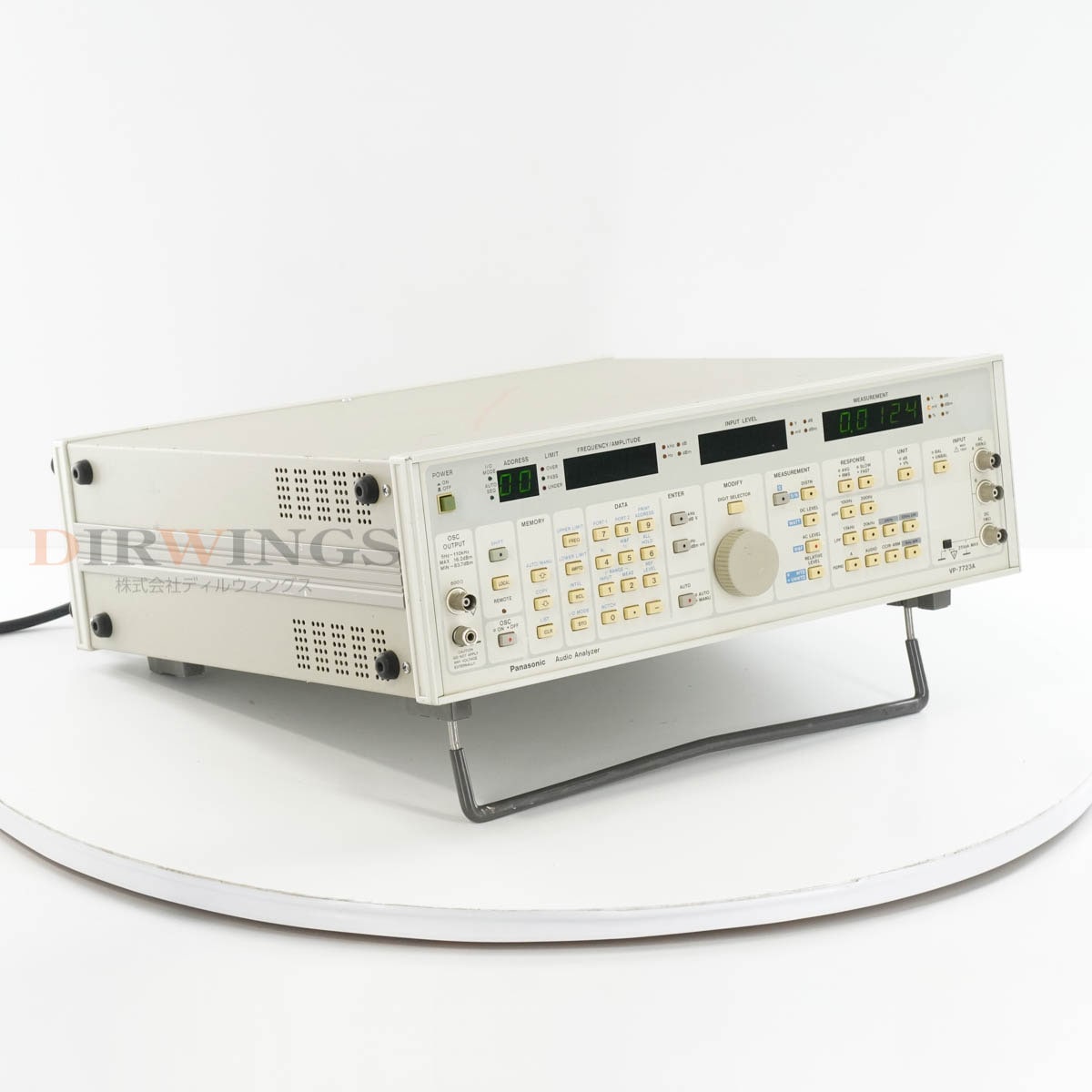[DW]USED 8ݾ Panasonic VP-7723A Audio Analyzer ǥʥ饤 OPT 02 MOD E [06668-0166]