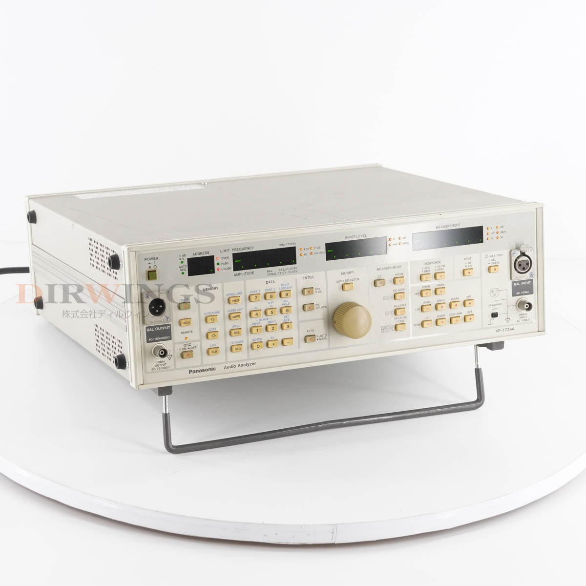 [JB]USED ݾڤʤ Panasonic VP-7724A Audio Analyzer ǥʥ饤 5Hz-110kHz [06702-0103]