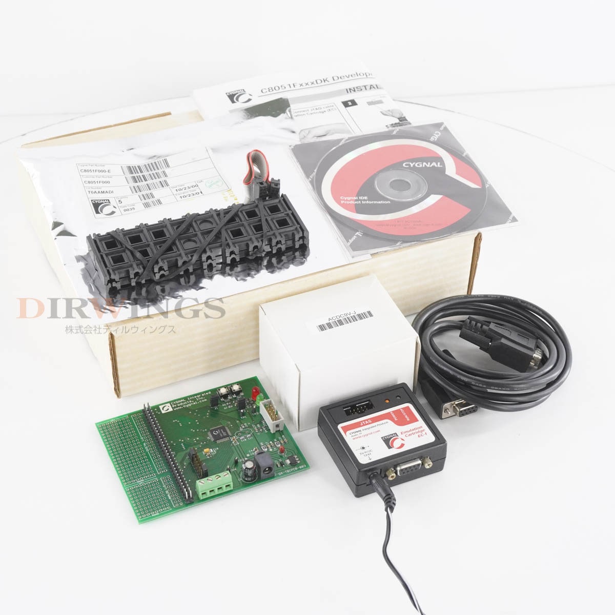 [DW]USED 8���ݾ� CYGNAL C8051F000DK-J C8051FxxxDK Development Kit ��ȯ���å� �ޥ����� �ޥ���������ȥ����顼 EC-1 ...[06702-0316]