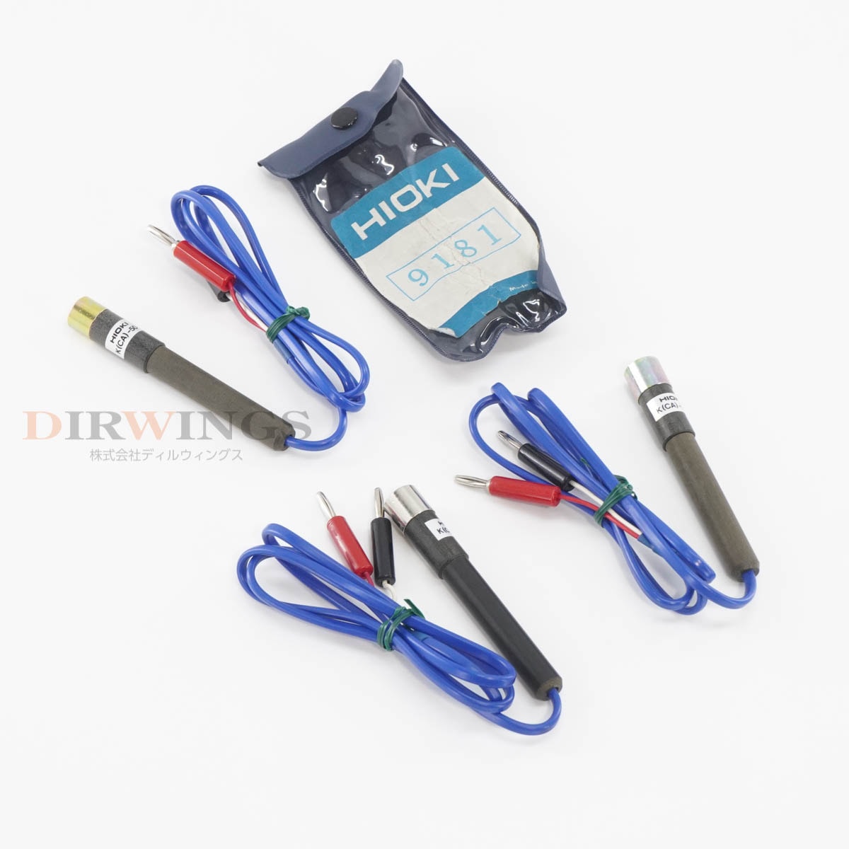 [DW]USED 8���ݾ� 3�ܥ��å� HIOKI 9181 TEMPERATURE PROBE ɽ�̷����٥ץ����� K(CA)-50~400�� [06704-0142]