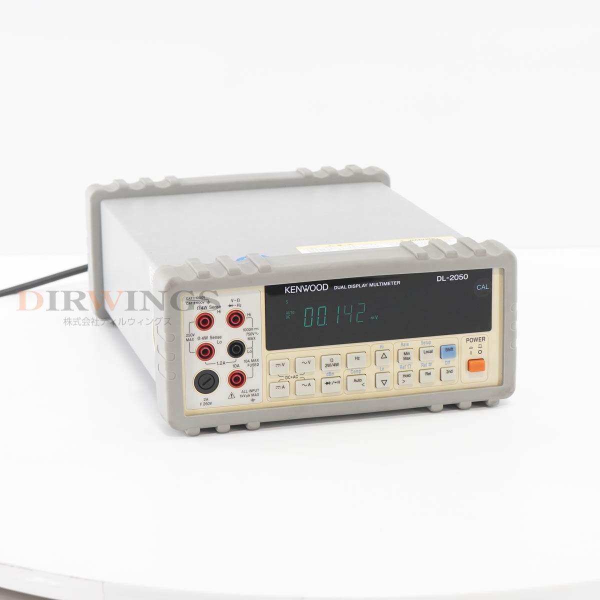 [DW]USED 8���ݾ� KENWOOD DL-2050 DUAL DISPLAY MULTIMETER �ޥ���᡼���� [06702-0199]