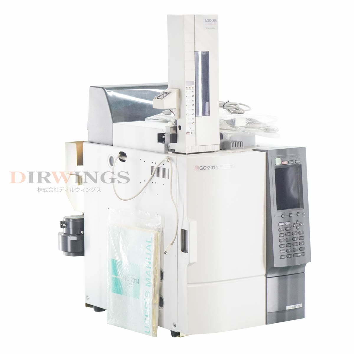 [JB]USED ݾڤʤ SHIMADZU GC-2014 GC-2014AFSC GAS CHROMATOGRAPH ޥȥ AOC-20i եȥ 谷 [06724-0001]
