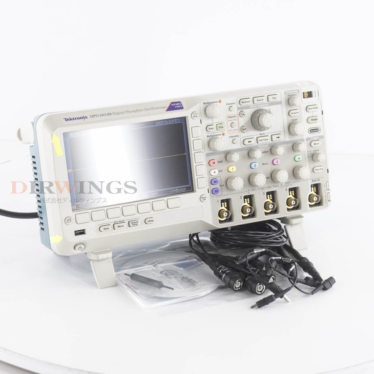 [DW]USED 8���ݾ� ����2025ǯ10��ޤ�ͭ�� Tektronix DPO 2014B DPO2014B DPO2000B Digital Phosphor Oscilloscope ������...[06759-0133]