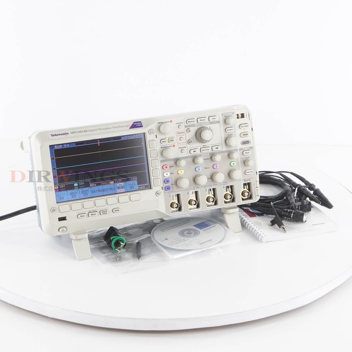 [DW]USED 8���ݾ� ����2025ǯ7��ޤ�ͭ�� Tektronix DPO 2014B DPO2014B DPO2000B Digital Phosphor Oscilloscope ��������...[06759-0135]