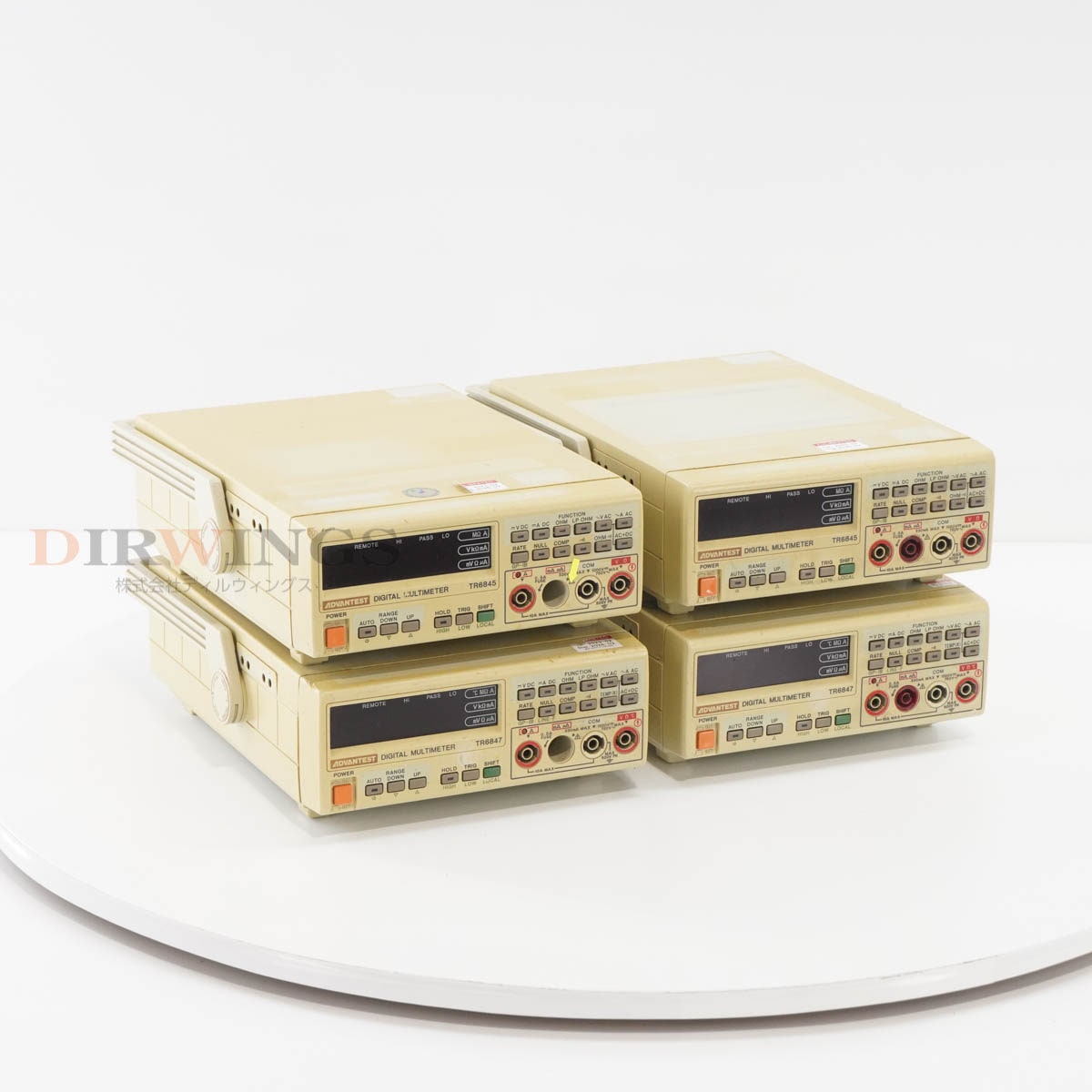 [DW]USED  ���å� ADVANTEST TR6847 TR6845 DIGITAL MULTIMETER �ǥ�����ޥ���᡼���� TR13217 [06766-0030]