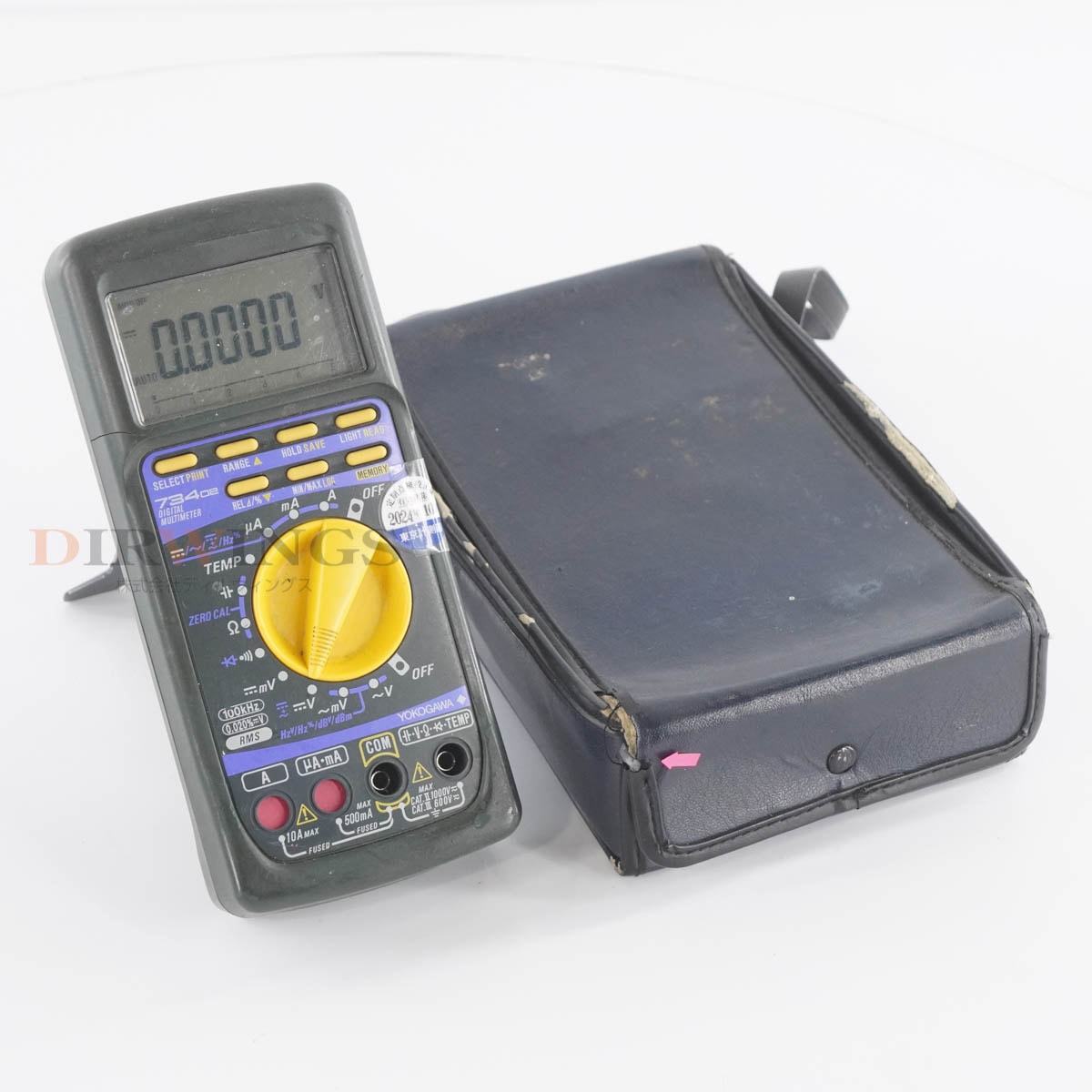 [DW]USED 8���ݾ� 3������ ����2024ǯ10��ͭ������ YOKOGAWA 73402 DMM DIGITAL MULTIMETER �ǥ�����ޥ���᡼���� [05355-0032]