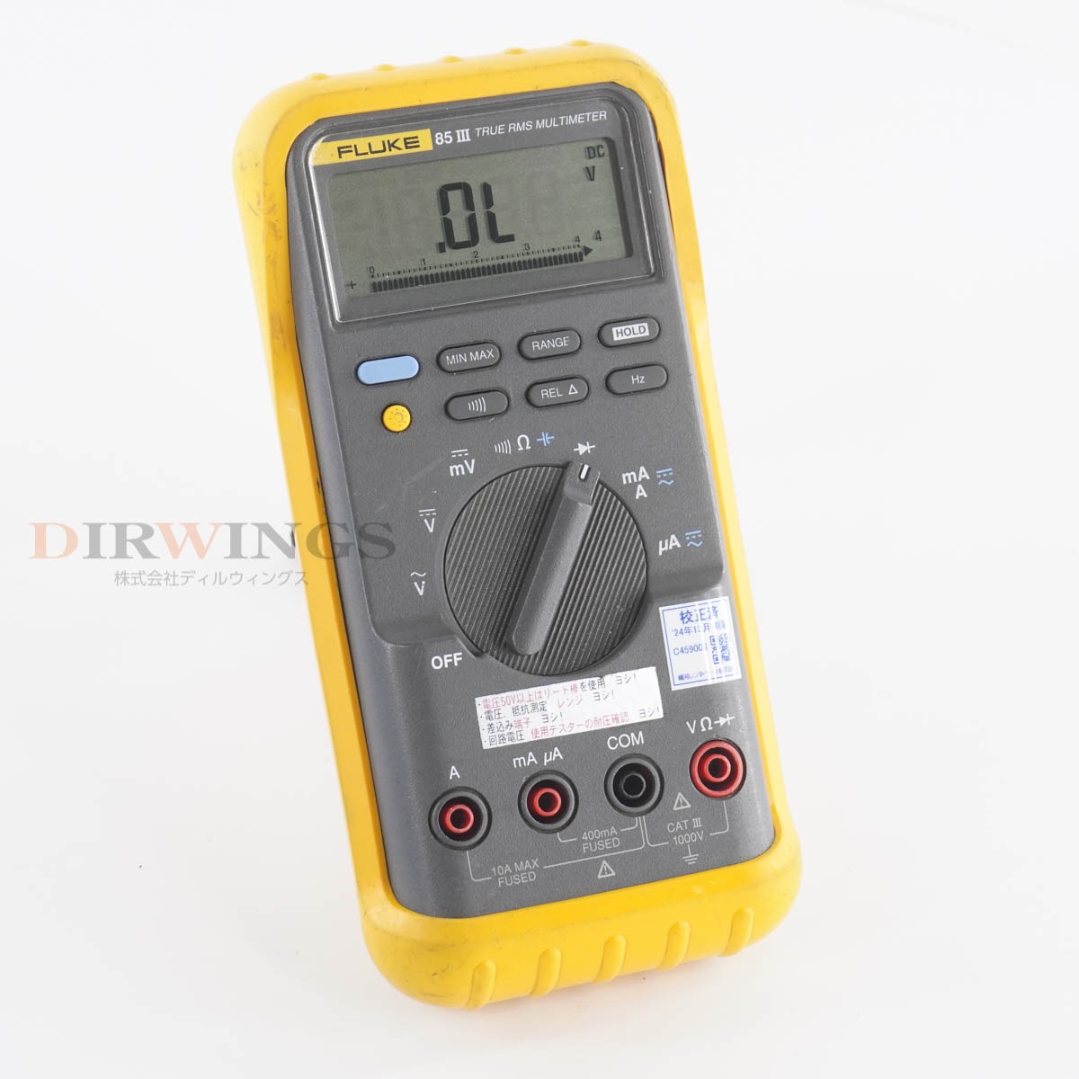[DW]USED 8���ݾ� 2������ ����2024ǯ12����� FLUKE 85III 85 III DMM TRUE RMS MULTIMETER DIGITAL MULTIMETER �ǥ�����...[05355-0069]