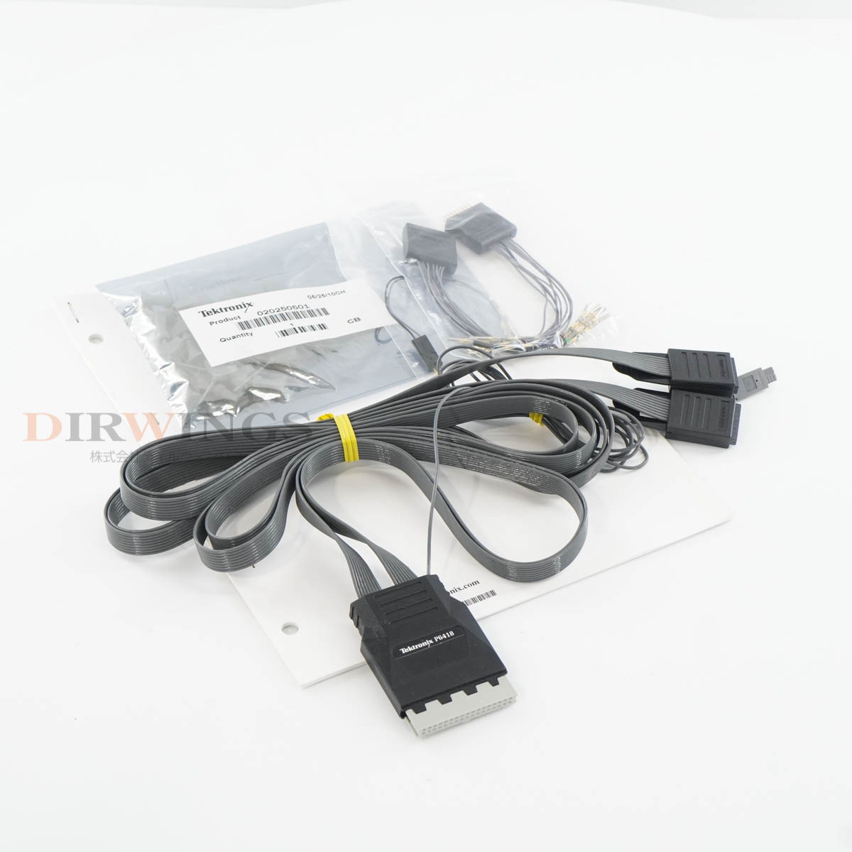 [DW]USED 8���ݾ� Tektronix P6418 Logic Analyzer Probe �����å����ʥ饤���� �ץ����� �谷������ [06705-0631]