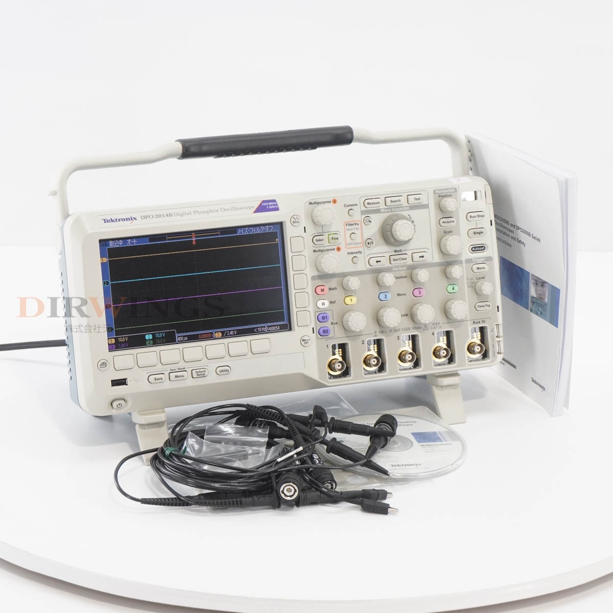 [DW]USED 8���ݾ� ����2025ǯ7��ޤ�ͭ�� Tektronix DPO 2014B DPO2014B DPO2000B Digital Phosphor Oscilloscope ��������...[06759-0132]