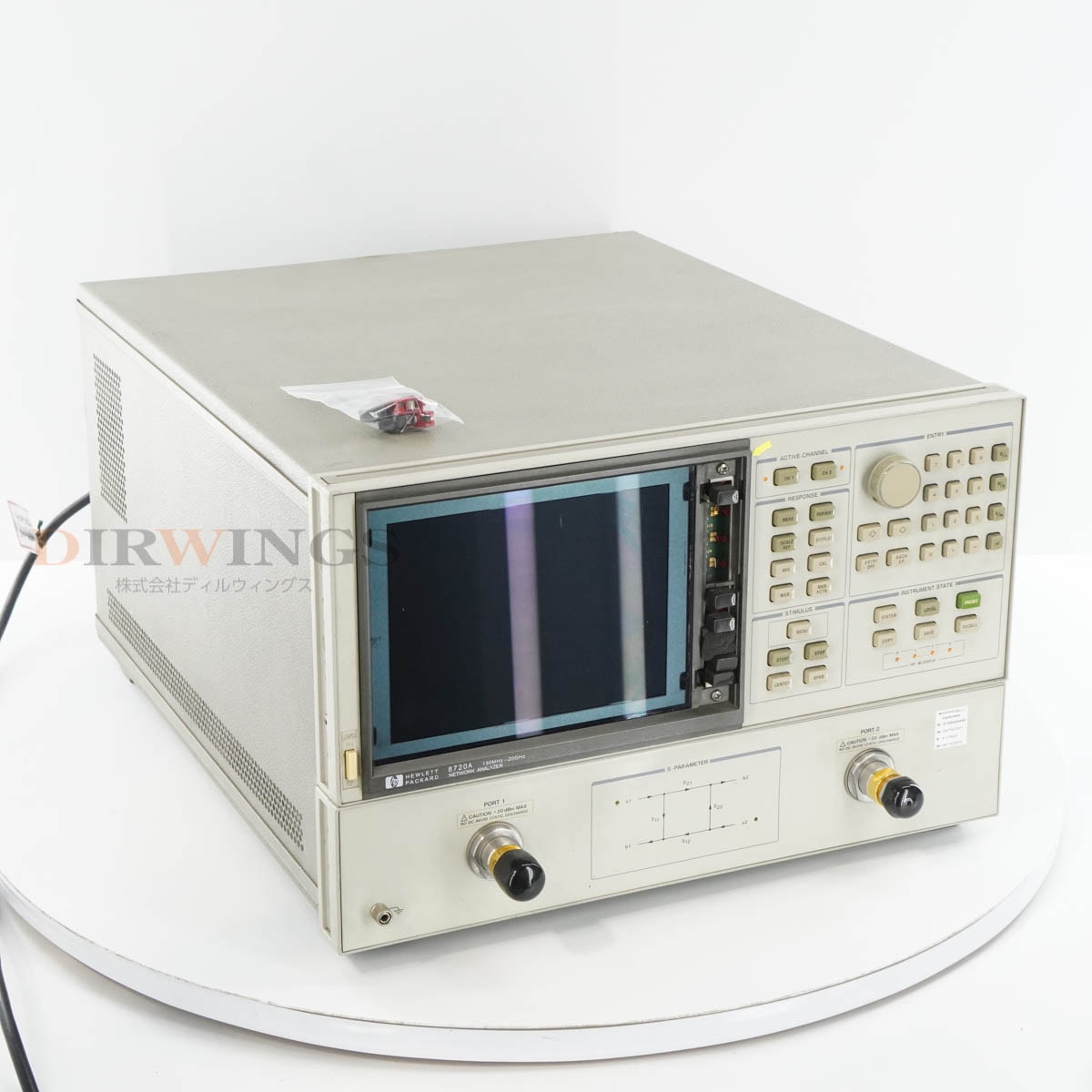 [JB]USED ݾڤʤ hp 8720A NETWORK ANALYZER ͥåȥʥ饤 OPT 010 130MHz--20GHz [06800-0009]