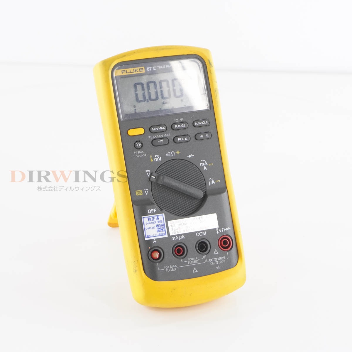 [DW]USED 8���ݾ� ����2024ǯ6����� FLUKE 87V 87 V DMM TRUE RMS MULTIMETER DIGITAL MULTIMETER �ǥ�����ޥ���᡼����...[05355-0080]