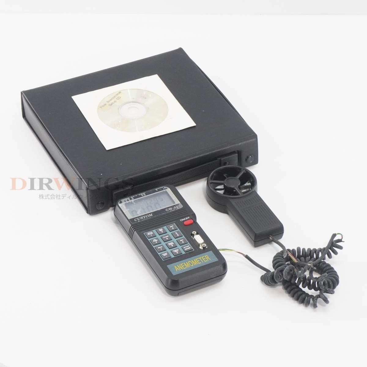 [DW]USED 8���ݾ� CUSTOM CW-50 FLOW ANEMOMETER ��®���ٷ� ��®�� ���ͥ�᡼���� ���եȥ����� [06718-0009]