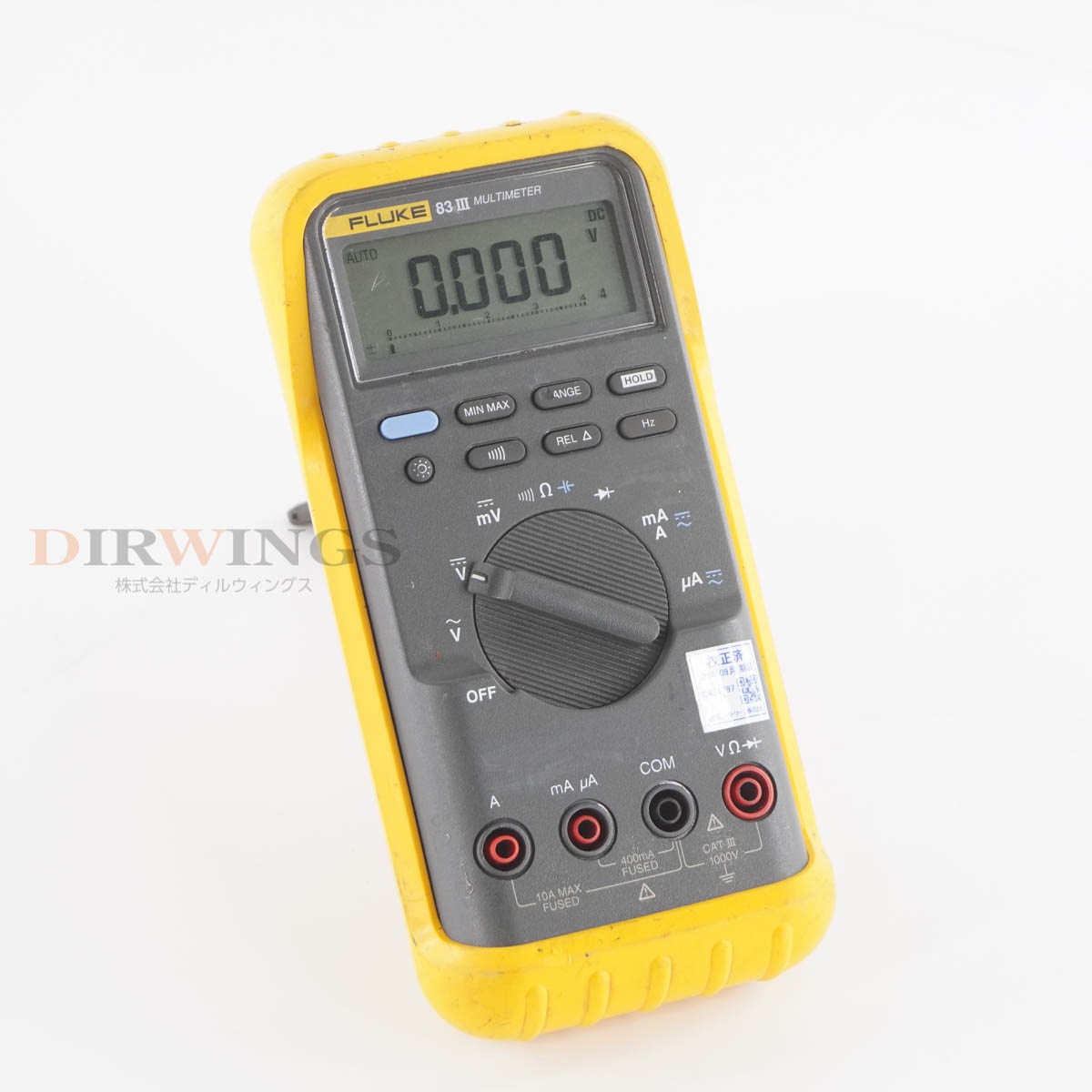 [DW]USED 8���ݾ� 2������ ����2023ǯ9����� FLUKE 83III 83 III DMM DIGITAL MULTIMETER �ǥ�����ޥ���᡼���� �ޥ��...[05355-0071]
