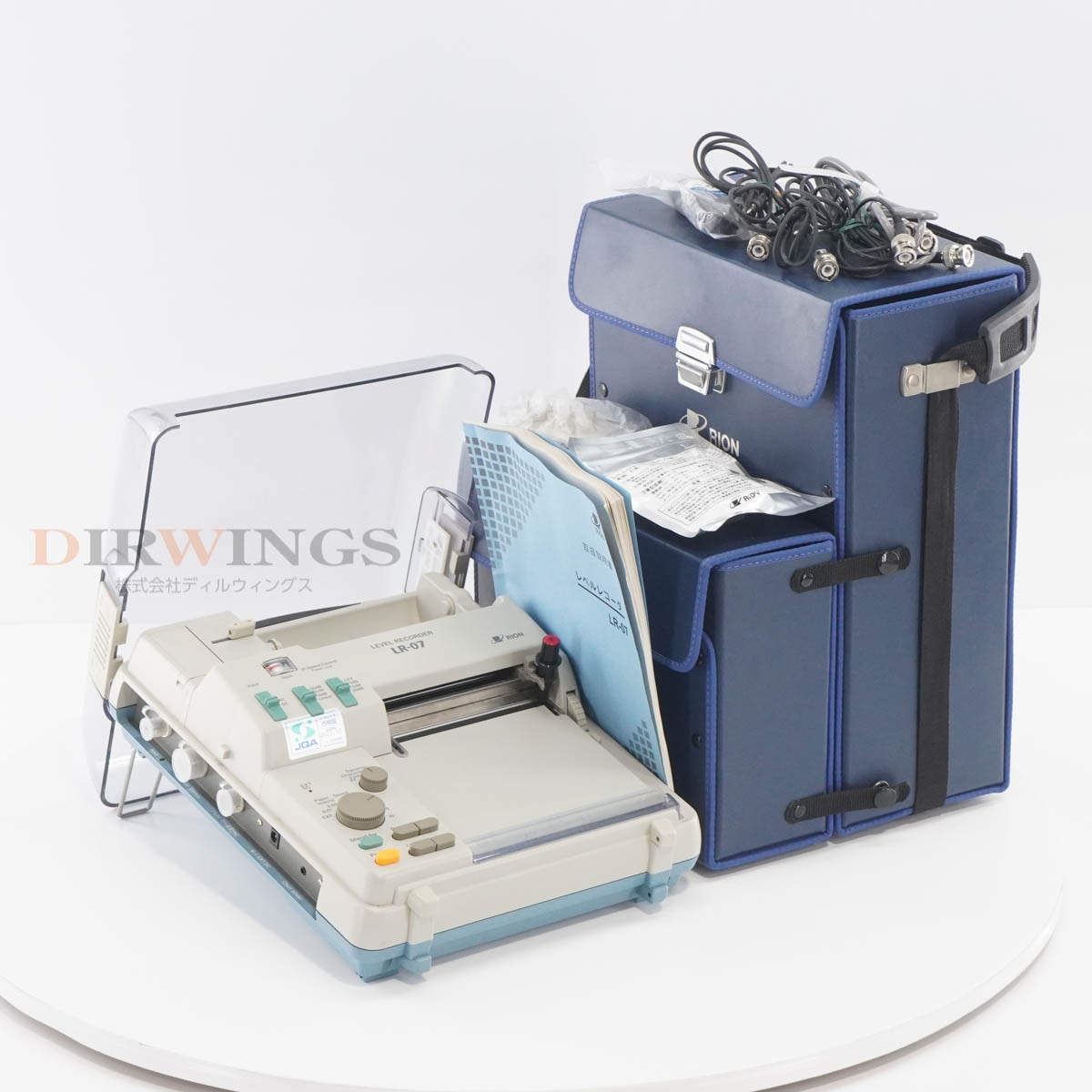 [DW]USED 8���ݾ� 3������ ���2022ǯ12����� RION LR-07 LEVEL RECORDER ��٥�쥳������ ��������ư��٥���� �谷��...[06718-0042]