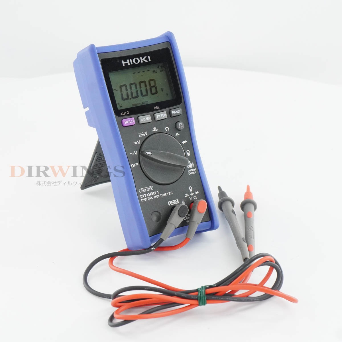 [DW]USED 8���ݾ� HIOKI DT4251 DMM DIGITAL MULTIMETER �ǥ�����ޥ���᡼���� [06704-0008]
