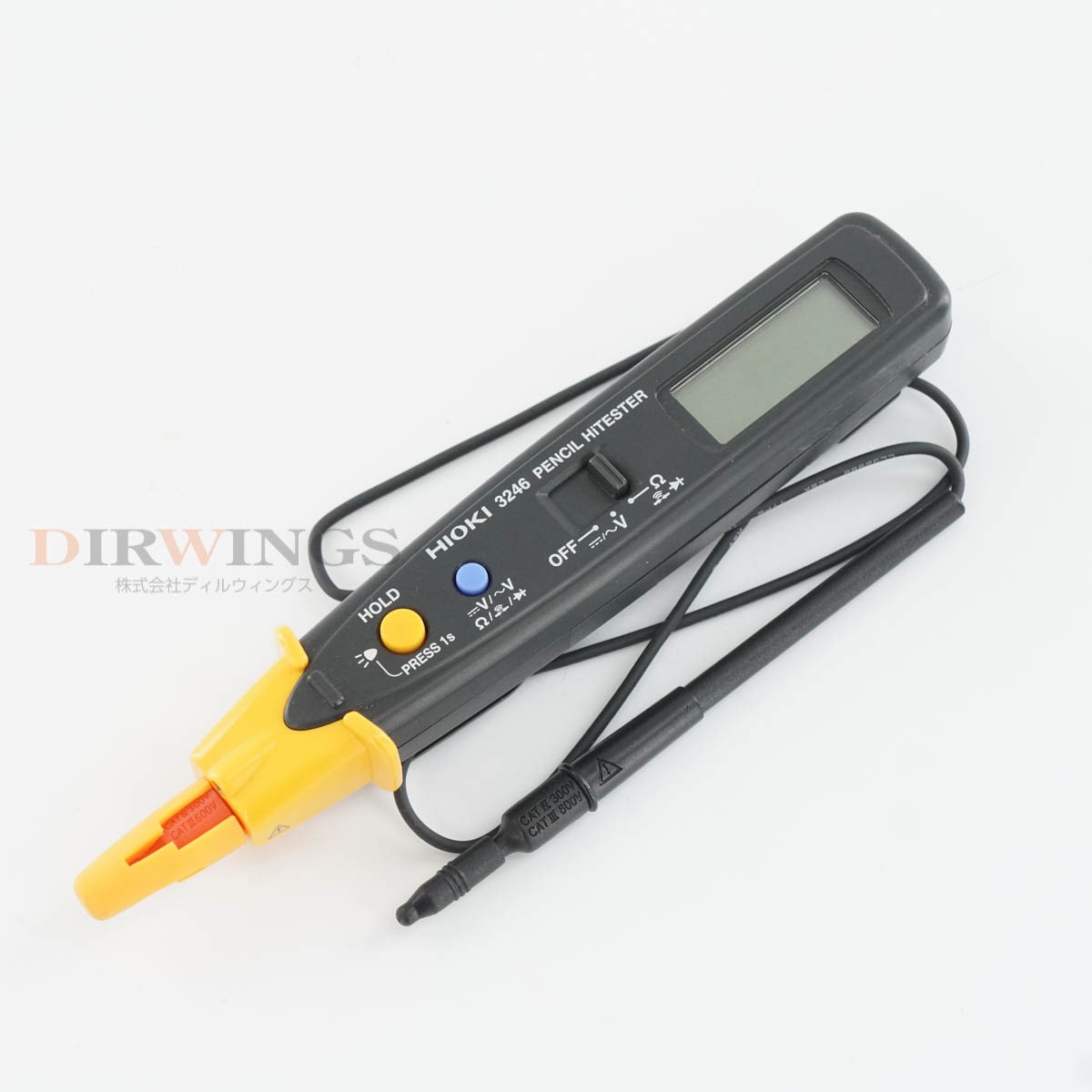 [DW]USED 8���ݾ� HIOKI 3246 DMM PENCIL HiTESTER DIGITAL MULTIMETER �ڥ󥷥�ϥ��ƥ����� �ǥ�����ޥ���᡼���� [06704-0010]