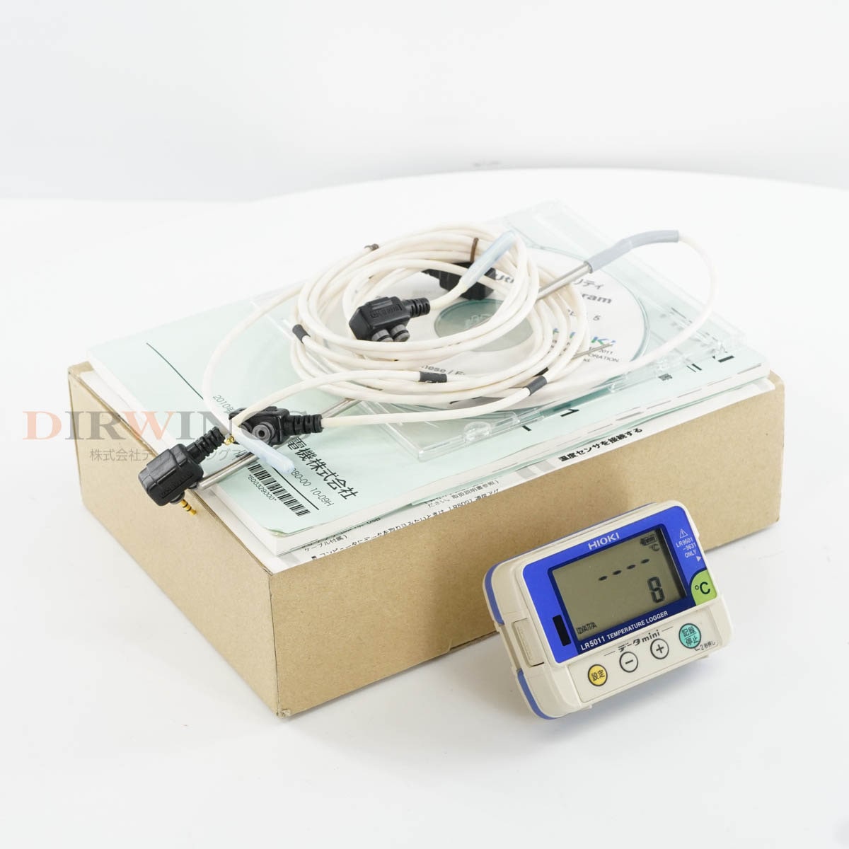 [DW]USED 8���ݾ� HIOKI LR5011 �ǡ���mini TEMPERATURE LOGGER ���٥����� �ǡ����ߥ� ���եȥ����� �谷������ [06704-0027]
