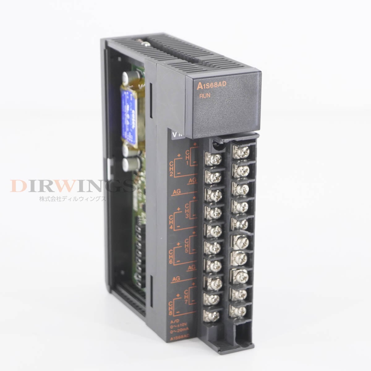 [PG]USED 8���ݾ� MITSUBISHI A1S68AD A/D CONVERTER UNIT ���ʥ���-�ǥ������Ѵ���˥å� PLC �������󥵡� �ץ�����ޥ�...[06742-0061]