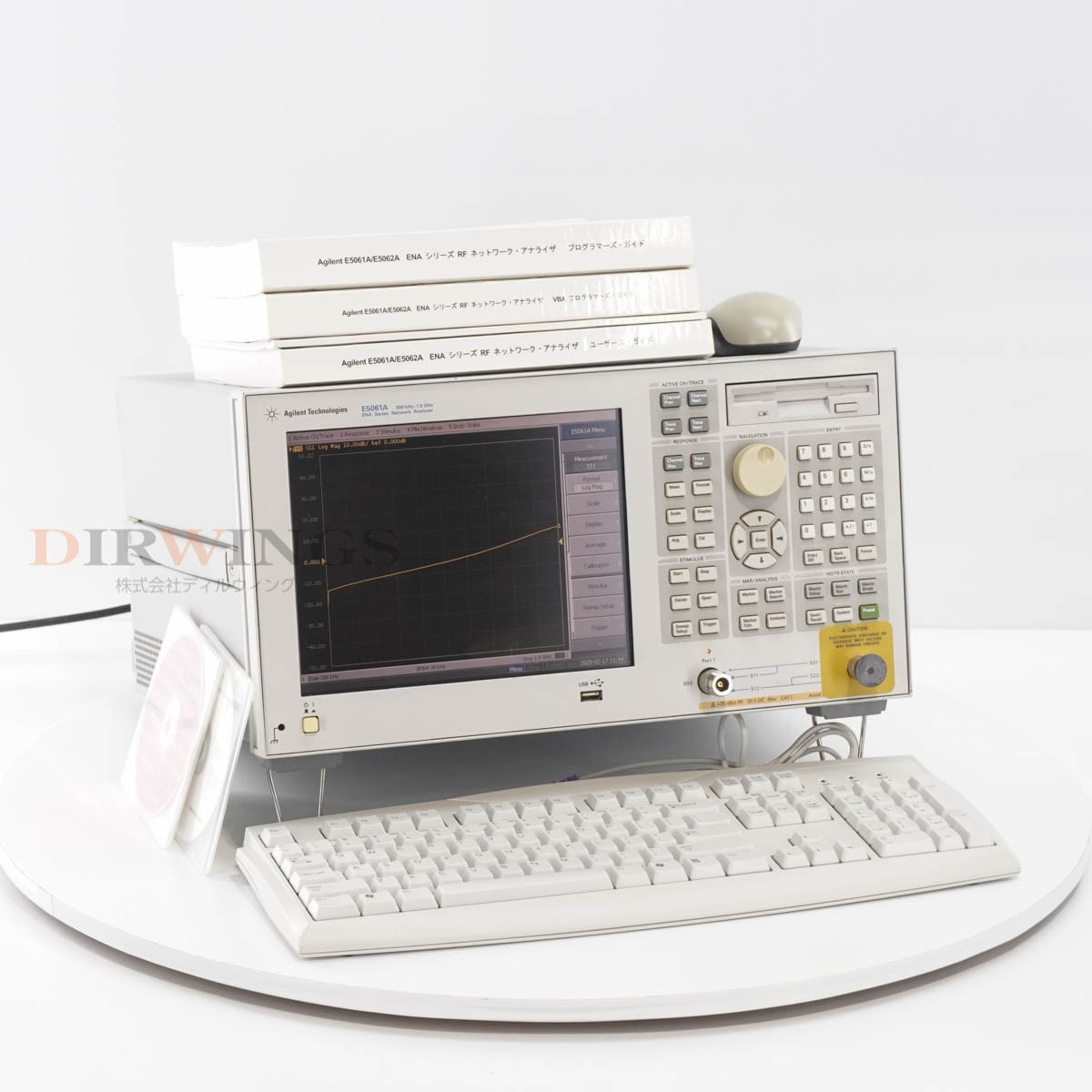 [JB]USED ݾڤʤ Agilent E5061A ATO-24272 ENA Series Network Analyzer ͥåȥʥ饤 OPT 015 250 300kHz-...[06788-0097]