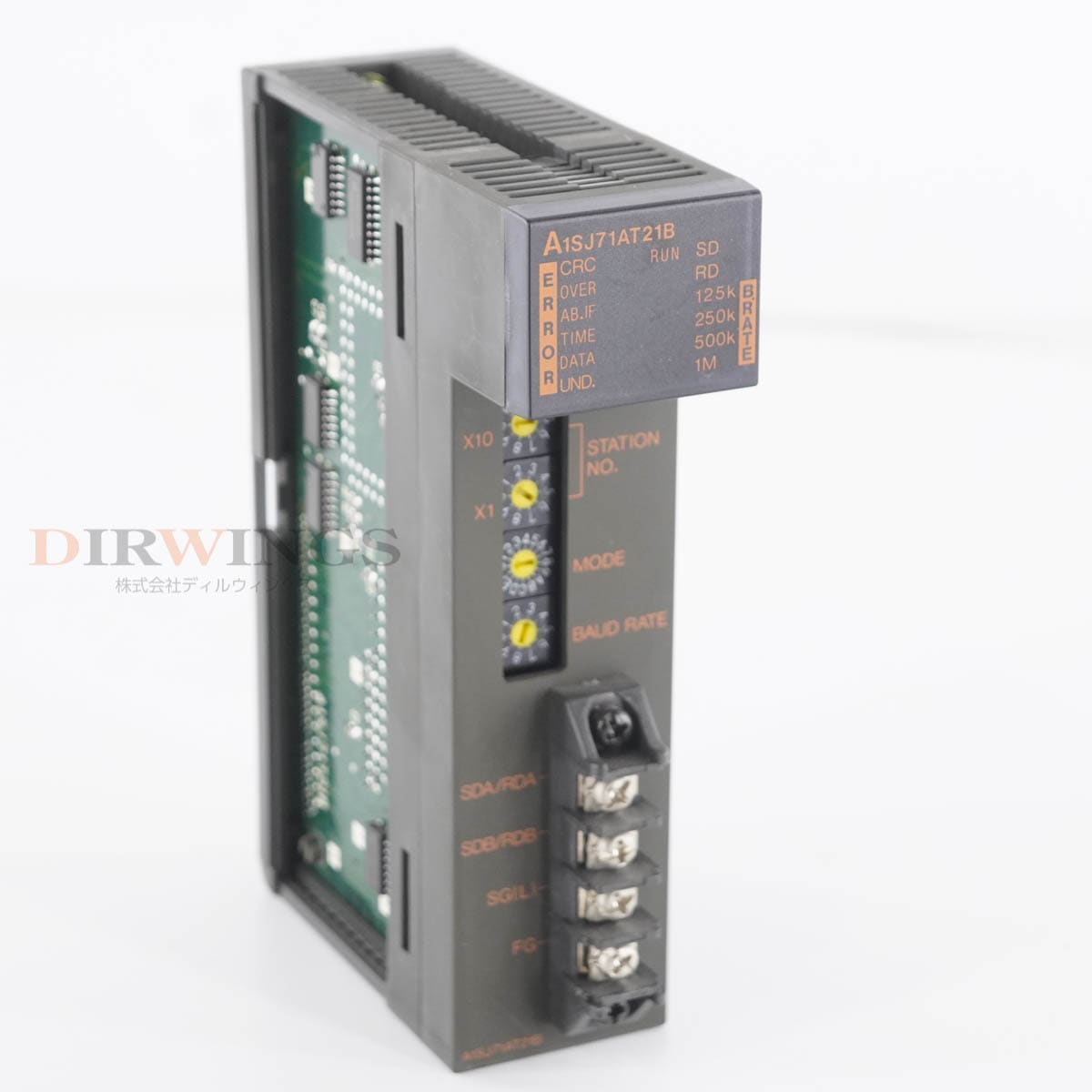 [PG]USED 8���ݾ� 3������ MITSUBISHI A1SJ71AT21B MELSEC NET/B DATA LINK UNIT �ǡ�����󥯥�˥å� PLC �������󥵡� ...[06742-0052]