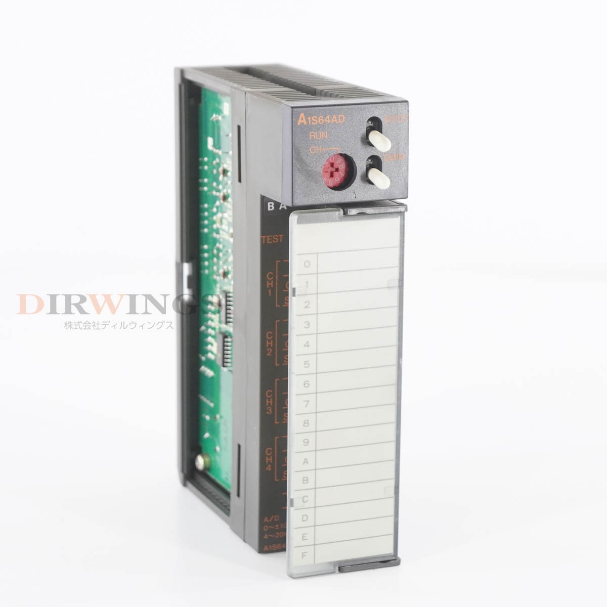 [PG]USED 8���ݾ� 3������ MITSUBISHI A1S64AD A/D CONVERTER UNIT ���ʥ���-�ǥ������Ѵ���˥å� PLC �������󥵡� �ץ�...[06742-0058]