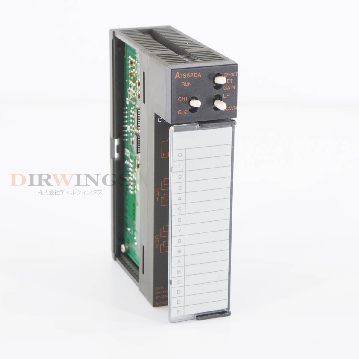 [PG]USED 8���ݾ� 3������ MITSUBISHI A1S62DA D/A CONVERTER UNIT �ǥ�����-���ʥ����Ѵ���˥å� PLC �������󥵡� �ץ�...[06742-0059]