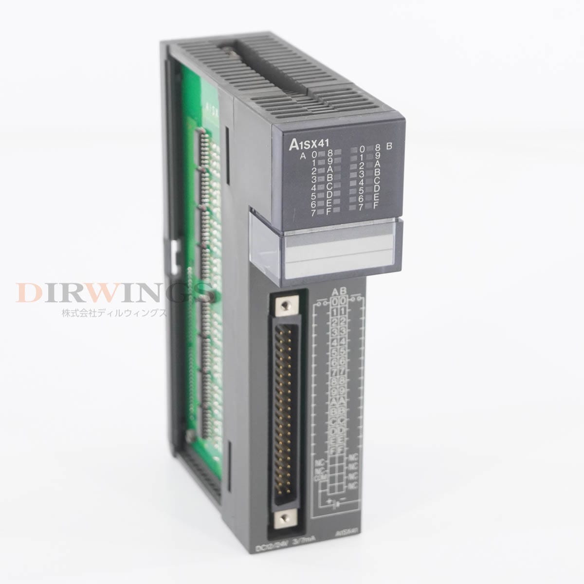 [PG]USED 8���ݾ� 8������ MITSUBISHI A1SX41 INPUT UNIT ���ϥ�˥å� PLC �������󥵡� �ץ�����ޥ֥륳��ȥ����顼 [06742-0040]