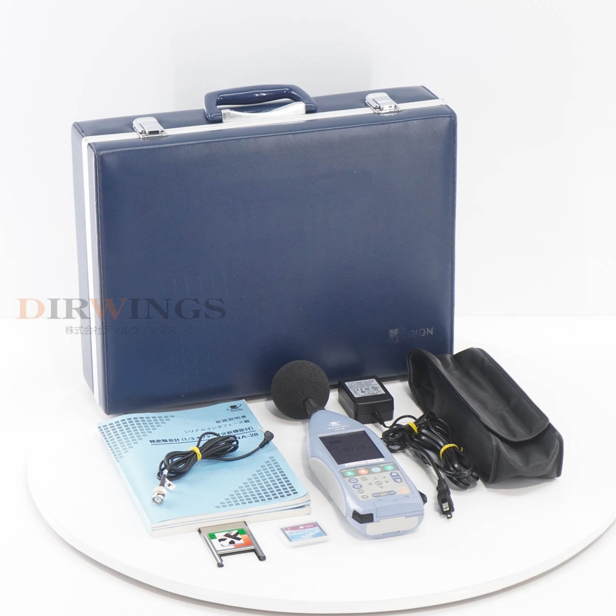 [DW]USED 8���ݾ� 01/2024CAL RION NA-28 SOUND LEVEL METER 1/3 OCTAVE BAND ANALYZER ��̩������ 1/3����������ʬ�ϵ�ǽ...[06788-0161]