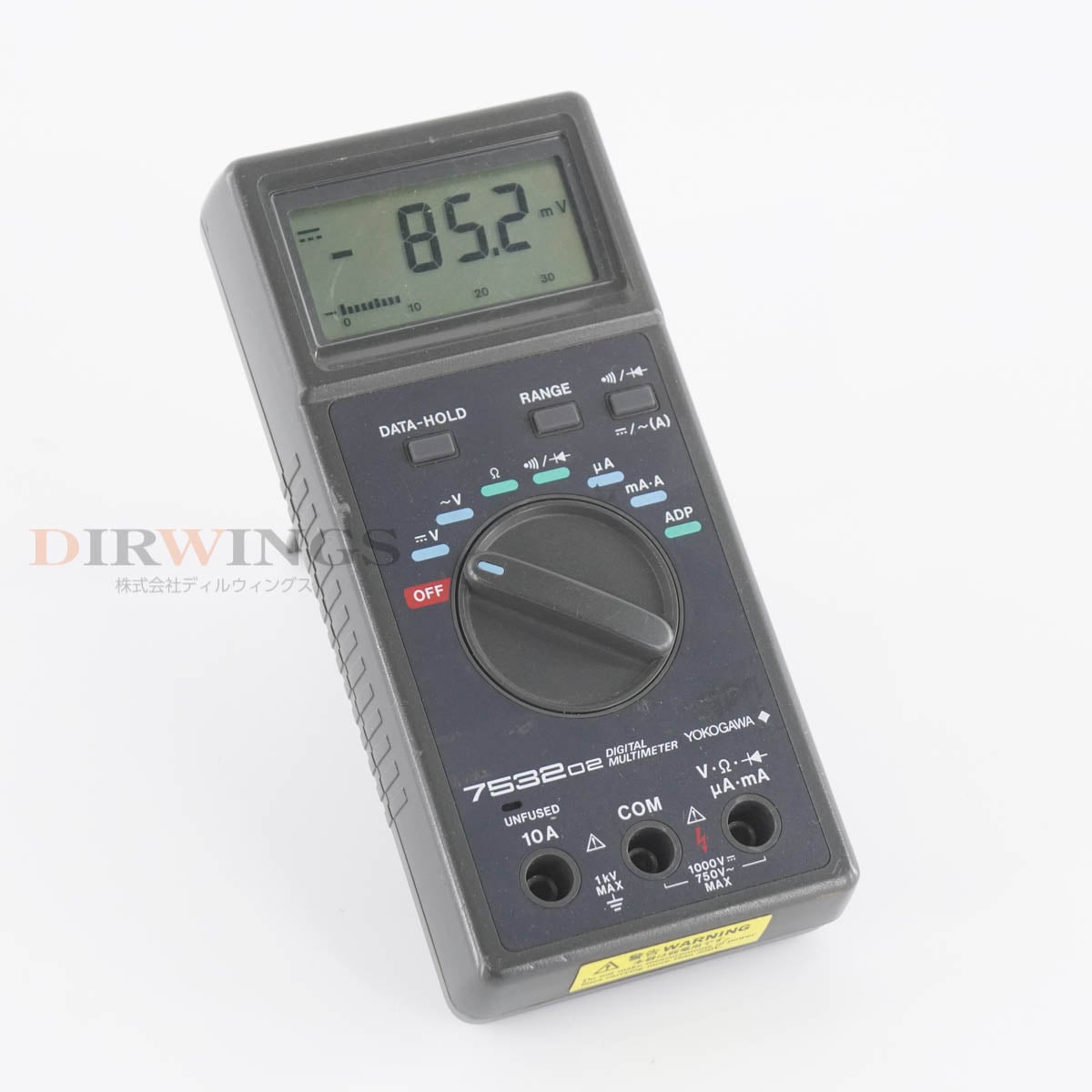 [DW]USED 8���ݾ� YOKOGAWA 753202 DMM DIGITAL MULTIMETER �ǥ�����ޥ���᡼���� [06856-0011]