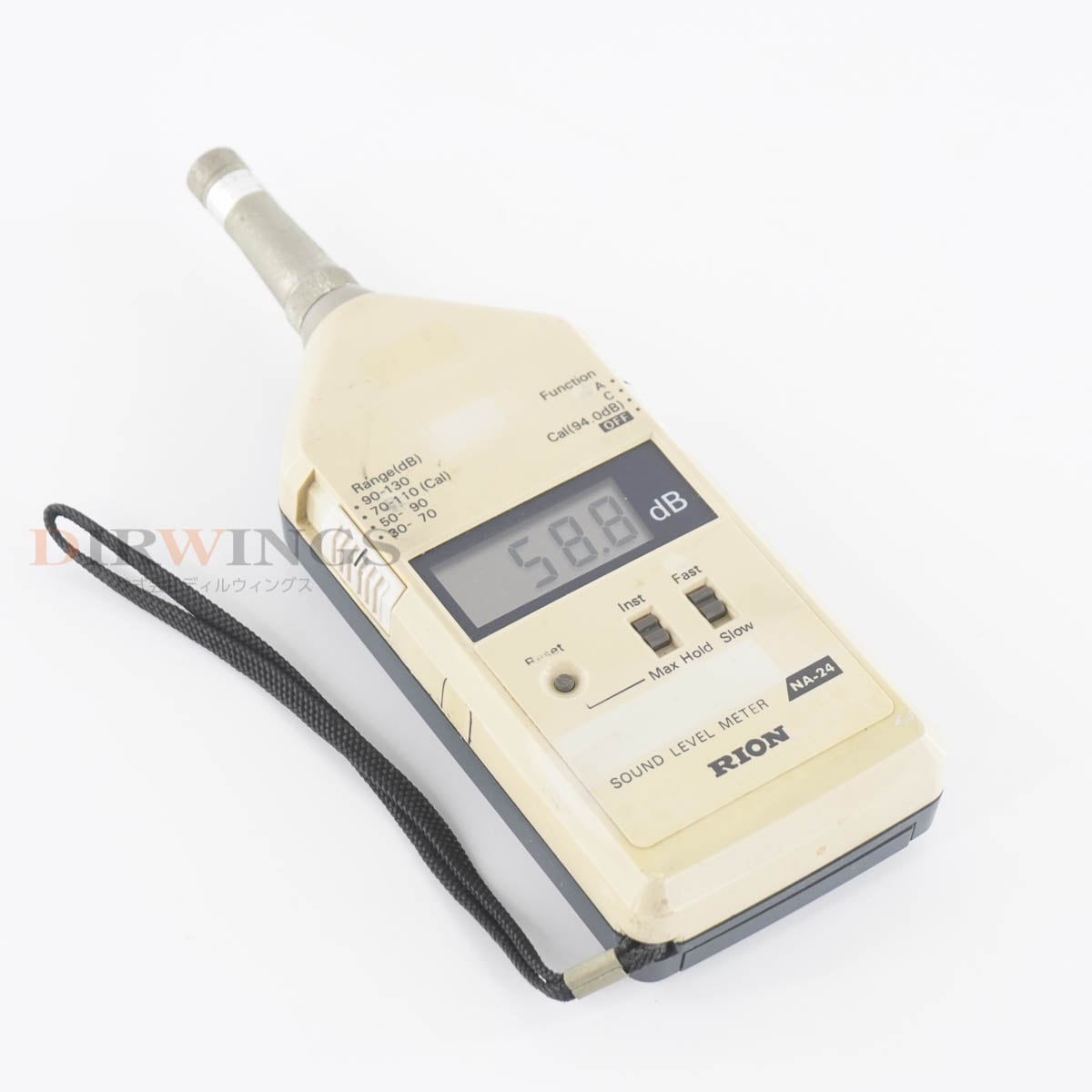 [DW]USED 8���ݾ� RION NA-24 SOUND LEVEL METER ���������� ������ɥ�٥�᡼���� [06856-0030]