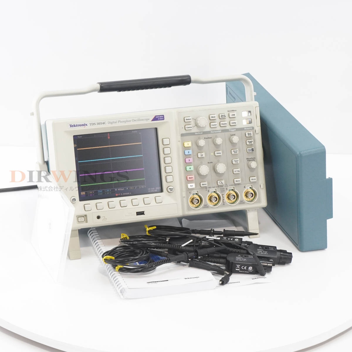 [DW]USED 8���ݾ� Tektronix TDS 3054C TDS3054C TDS3000C Digital Phosphor Oscilloscope �������������� 500MHz 5GS/s P6...[06788-0277]